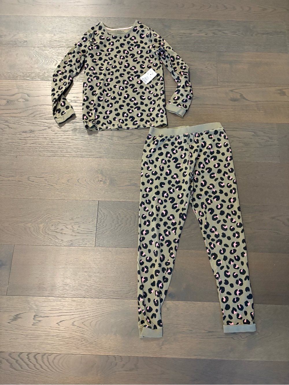 Girls cotton pj set sz 11/12 NWT retail $46 w tax